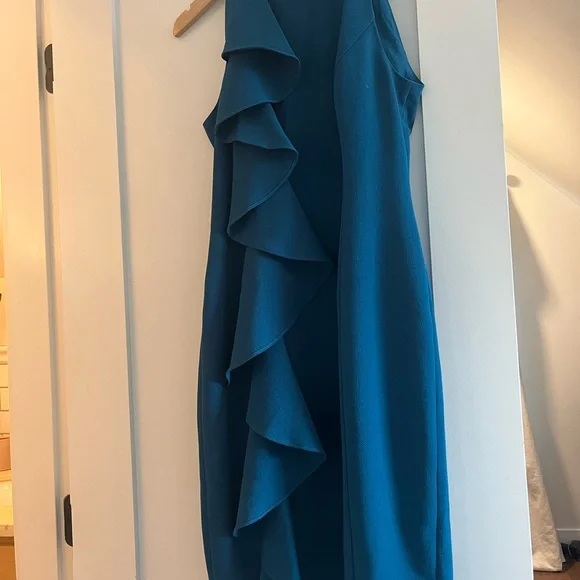 eliza j blue dress girl dress ceremony sleeveless V-neck princess dress teenagers girls s main image 1